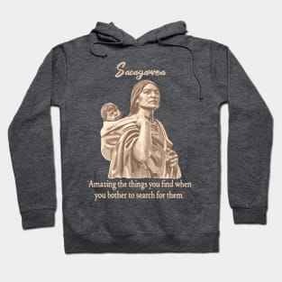 Sacagawea Portrait Hoodie